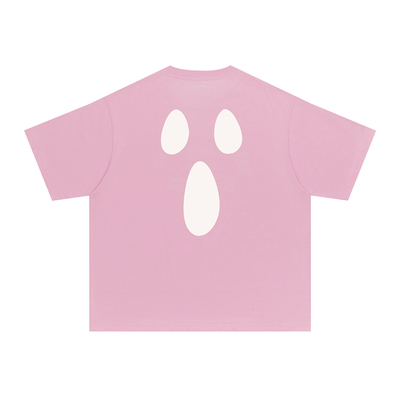 FAEROM幽灵发泡印花短袖T恤