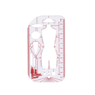 心野母型时装设计人台模板尺基础尺手绘服装设计款式图初学者