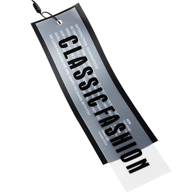 简约软胶网红时尚潮牌吊牌定制