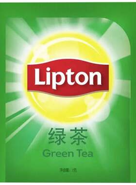 lipton立顿绿茶2g*80包独立包装