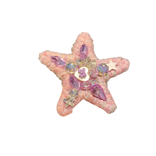 五角星发夹闪亮星星发饰儿童可爱发卡鸭嘴夹侧边刘海夹水钻百搭