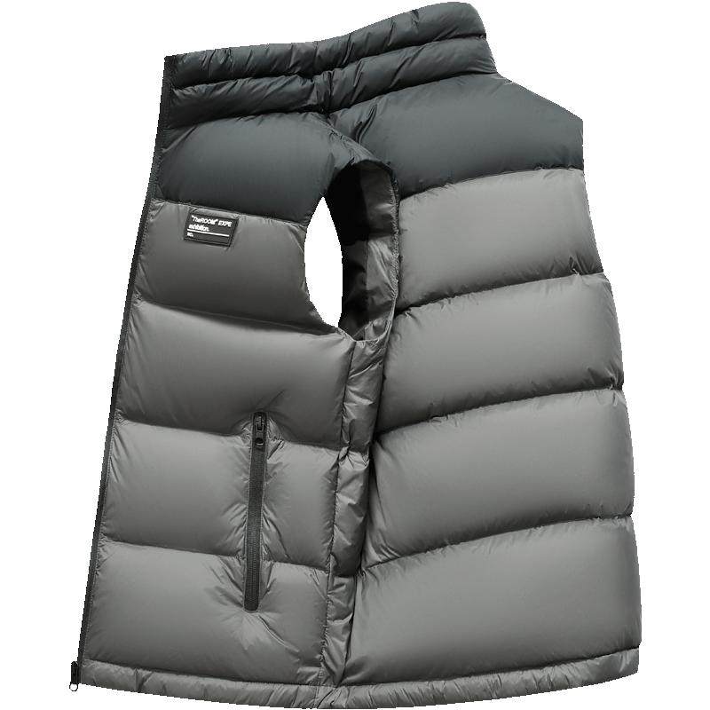 雪中飞外穿羽绒马甲秋冬保暖背心