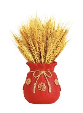 手工黄金麦穗摆件招财旺宅装饰品
