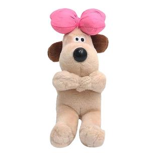 蝴蝶结狗狗汽车怀挡装饰车载转向灯雨刷器创意公仔摆件车内饰品女