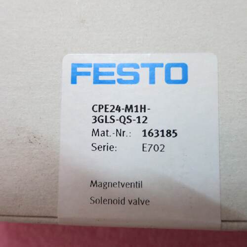 议价全新原装正品FESTO费斯托  CPE24-M1H-3GLS-QS-12 163185 现