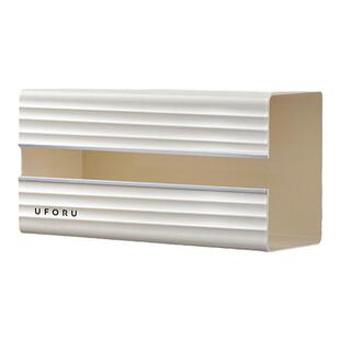 纸巾盒壁挂式卫生间棉柔巾洗脸巾收纳盒家用厨房倒挂盒悬挂抽纸盒