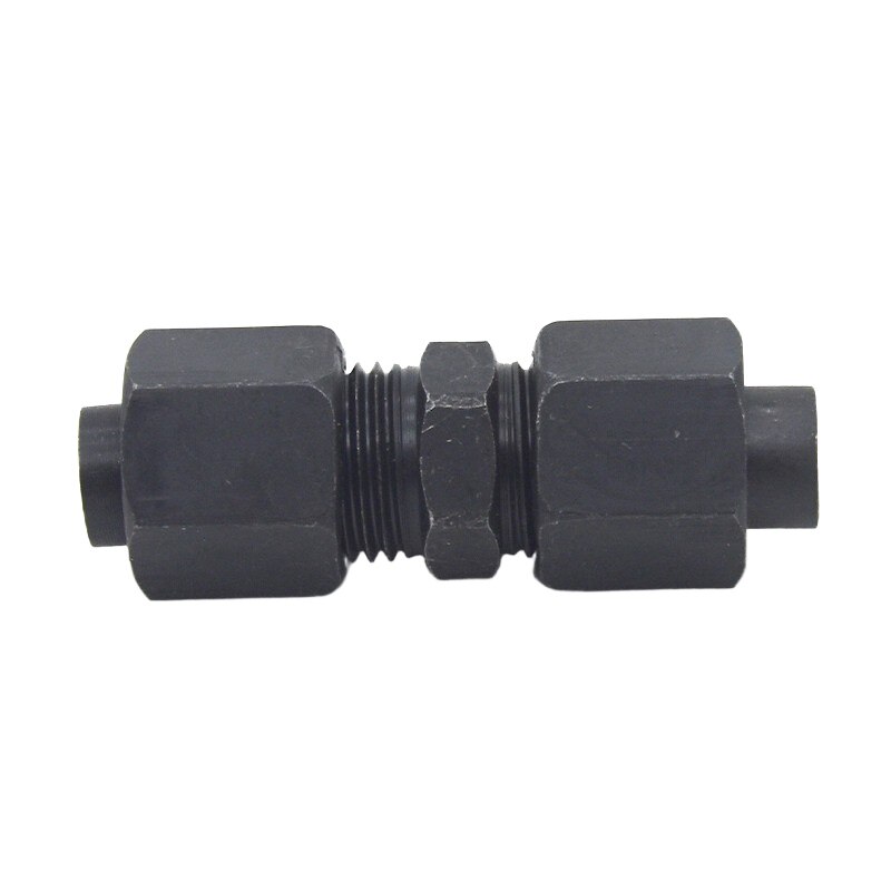 液压扩口式直通管接头免焊接连接6mm8mm10mm12mm14mm扩口铜管接头