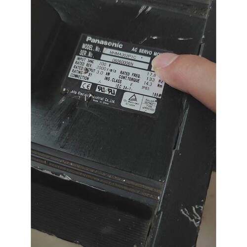 议价MHMA302P1C/P1G伺服电机，商品功能完好，