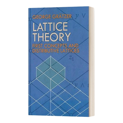 英文原版 Lattice Theory First Concepts and Distributive Lattices 格理论 第一个概念和分配格 英文版 进口英语原版书籍
