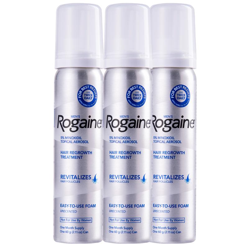 Rogaine/培健落健米诺地尔酊防脱生发液搽剂泡沫男女用官方旗舰店