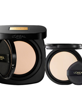 【自营】L＇oreal/欧莱雅金致臻颜柔光无瑕气垫霜送同款替换芯