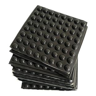 硅胶防滑防撞颗粒音响减震垫片黑色防震脚垫自粘型家电插座胶粒