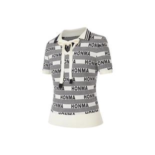 【专业高尔夫】HONMA女士修身针织套头毛衫时尚亲肤弹力针织衫