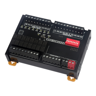 艾莫迅485继电器输出远程io扩展Modbus通讯开关模拟量rtu采集模块