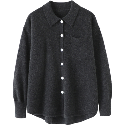 启超高端100%纯山羊绒衫