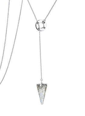 伊泰莲娜合金仿水晶项链可调节