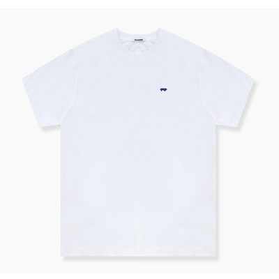 情侣装纯棉短袖紫色t恤PSYCHOS