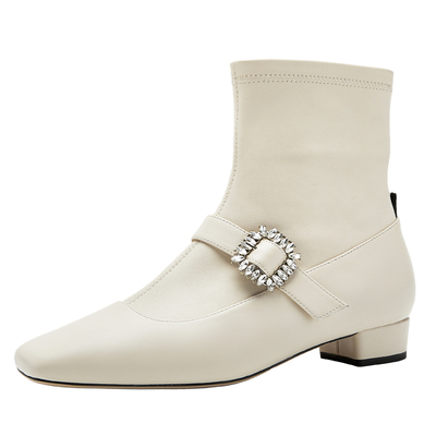 玖熙玛丽珍时装靴女短靴