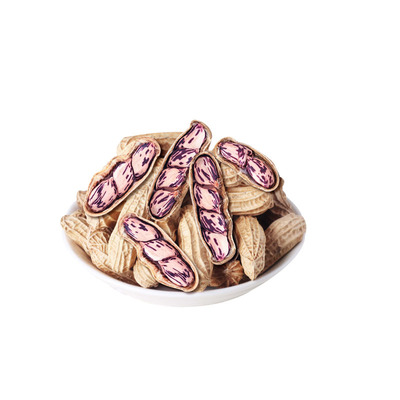 七彩花生水煮七彩咸干带壳五彩云南特产新货炒货坚果下酒咸香酥脆