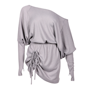 DANCEBABY新款高级感拉丁舞服女成人舞蹈服套装练功服连衣裙YD471