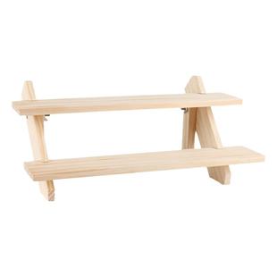 实木公仔娃娃展示架首饰耳钉耳夹饰品架女士首饰耳环展示架子