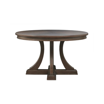 harbor美式实木Montclair圆餐桌