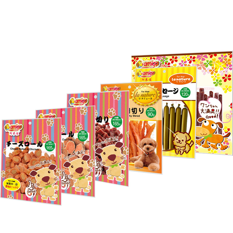 阿米佳狗狗零食大禮包 寵物泰迪博美成幼犬大通用型