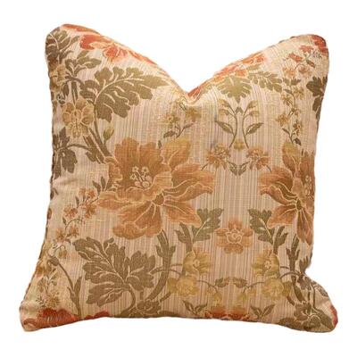 圣奇尼美式复古客厅提花美国抱枕