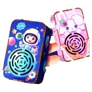 狐小科儿童diy对讲机亲子无线远程传呼器小孩一对小型益智玩具