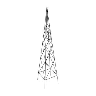 鑫恒园艺圣诞树塔形铁艺爬藤架 庭院装饰户外园艺花园植物支架