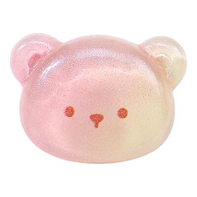 云泡泡透明小熊树脂渐变纽扣