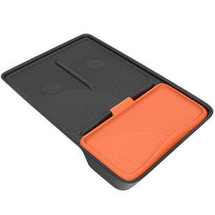 理想i6i8L6L7L8L9中控无线充硅胶垫套装水杯套车内饰用品改装配件