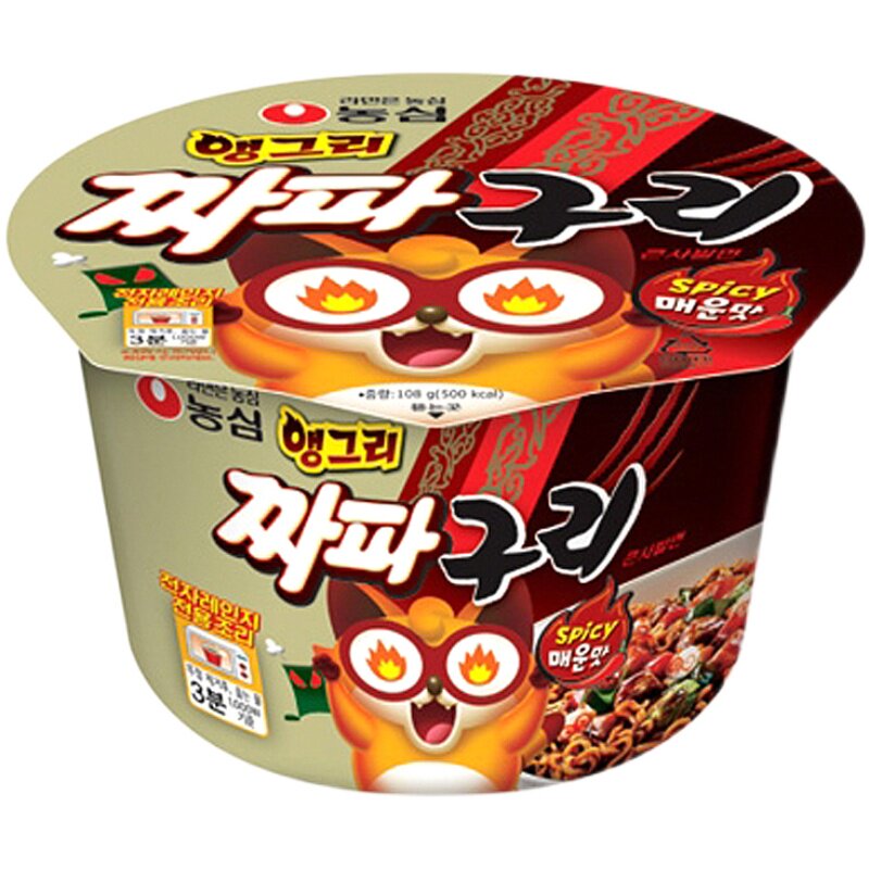 农心辣味韩国炸酱面寄生虫同款