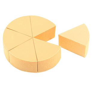 帕瑞诗粉扑三角形黑皮美妆蛋遇水变大干湿两用海绵化妆师打底扑