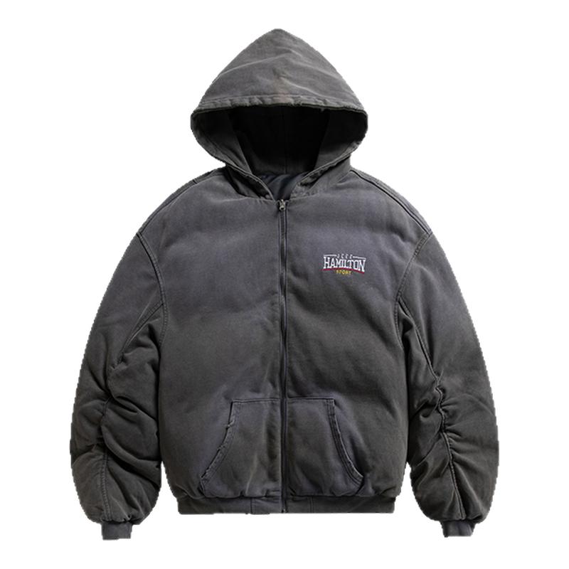 jeffhamilton双面穿棉服夹克