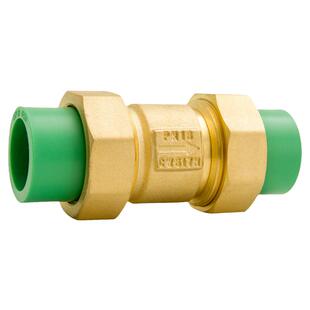 全铜水管PPR止回阀4分热熔管卧式止逆阀25管双活接立式单向阀6分