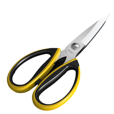 得力大剪刀家用多功能不锈钢