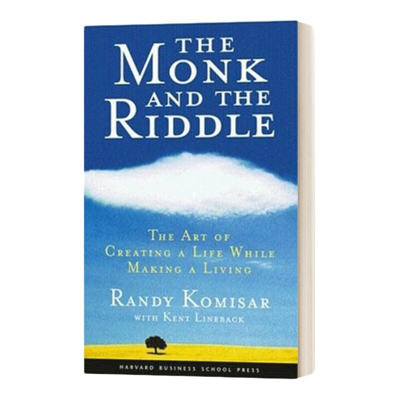 英文原版 The Monk and the Riddle 和尚与谜语 一边谋生一边创造生活的艺术 英文版 进口英语原版书籍