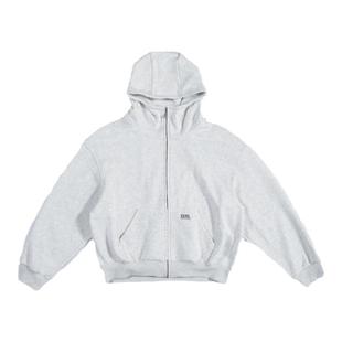 【秦霄贤同款】QUARTER IN NIGHT 拉链开衫情侣连帽卫衣外套潮