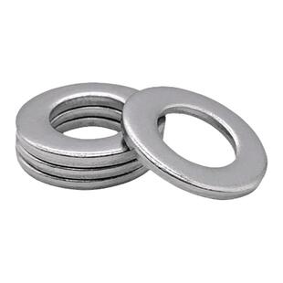 304/316/碳钢蓝白锌美标SAE窄型平垫圈ANSIB18.22.1(SAE)英制平垫