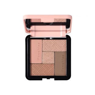 香奶奶warm平替！木柯诗眼影盘五色mooekiss大地色高光修容三合一