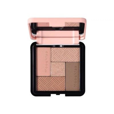 香奶奶warm平替！木柯诗眼影盘五色mooekiss大地色高光修容三合一