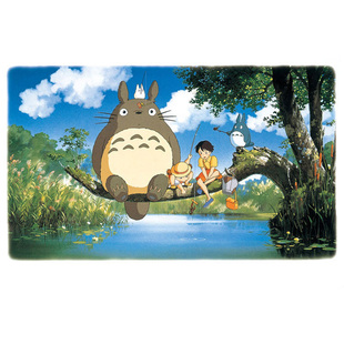 多款日本原版吉卜力龙猫雨中等车钓鱼ENSKY进口拼图1000片500