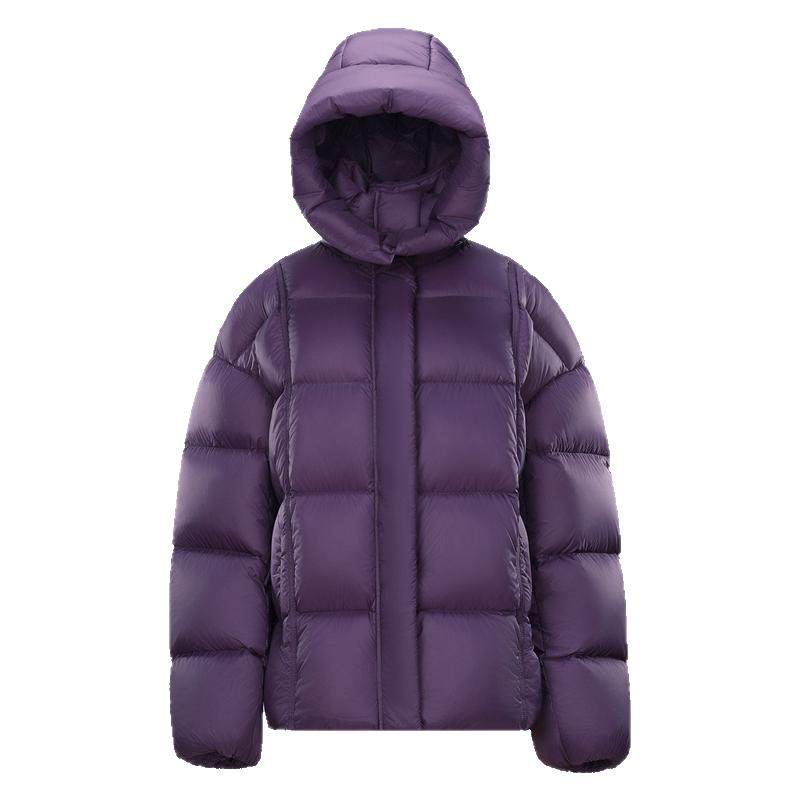骆驼户外羽绒服2026冬季新款女款吸光发热双重升温高蓬加厚面包服