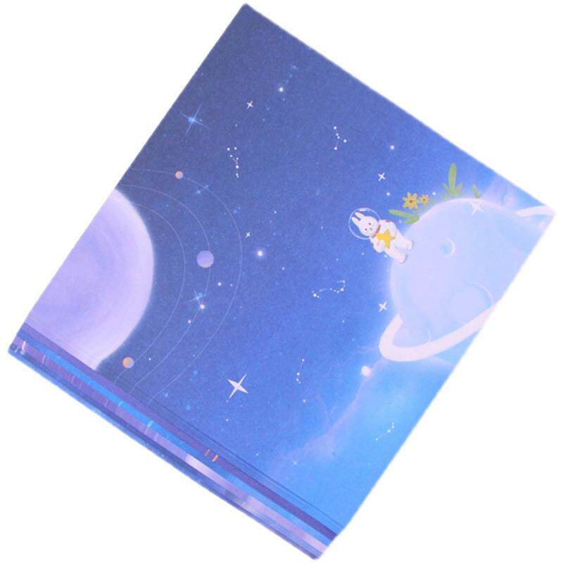 15厘米正方形彩色星空兔
