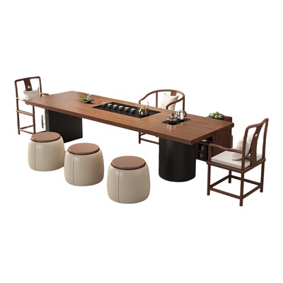 办公室家用客厅烧水壶一体泡茶台