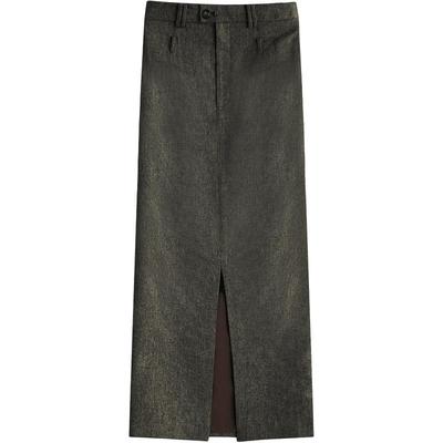 COCOBELLA前开叉半身裙