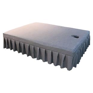 中式泰式按摩床床罩定制做不压棉床群舒适美观床单按摩美容院专用