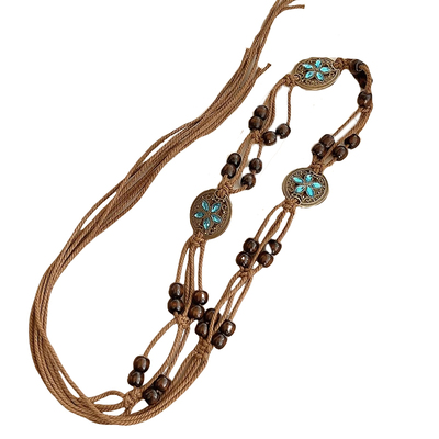 波西米亚民族风腰链高级感2025