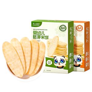 不二宝贝婴儿米饼磨牙棒饼干
